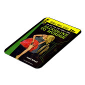 Bloedlijn naar Murder pulp cover Magneet (Linkerzijde)