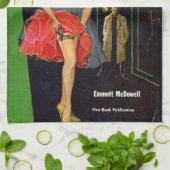 Bloedlijn naar Murder pulp cover Theedoek (Gevouwen)