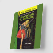 Bloedlijn naar Murder pulp cover Vierkante Klok (Hoek)
