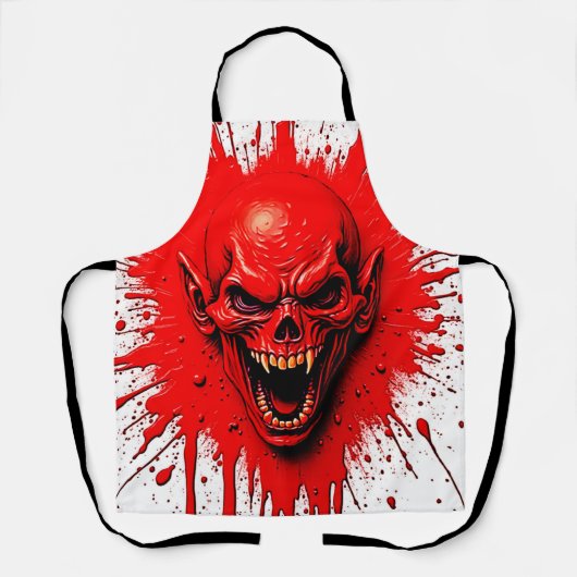 Bloedlust: de wraakzuchtige vampier schort (Voorkant)