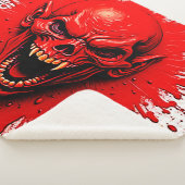 Bloedlust: de wraakzuchtige vampier sherpa deken (3/4)