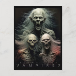 Bloedlust - Vampiers Postkaart