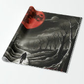 Bloedmaan Cadeaupapier (Uitgerold)