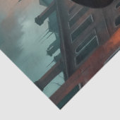 Bloedmaan Gothic Witch - Donkere fantasie Hallowee Tissuepapier (Detail)