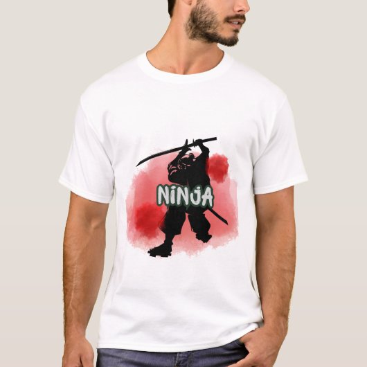 Bloedmaan Ninja T-shirt (Voorkant)