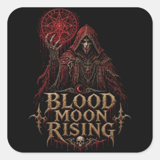 Bloedmaan Opkomende Sticker