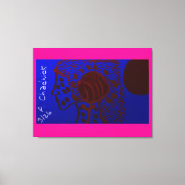 Bloedmaan Prinses Canvas Afdruk