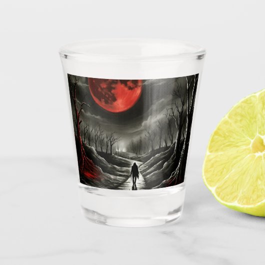 Bloedmaan Shotglas Shot Glas (Voorkant)