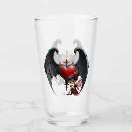 Bloedmaan Valentijnsfee Glas