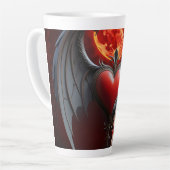Bloedmaan Valentijnsfee Latte Mok (Linkerhoek)
