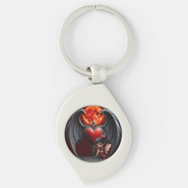 Bloedmaan Valentijnsfee Sleutelhanger
