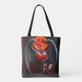 Bloedmaan Valentijnsfee Tote Bag (Achterkant)