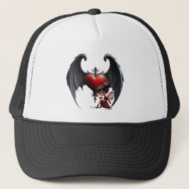 Bloedmaan Valentijnsfee Trucker Pet