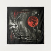 Bloedmaan Wandkleed (Voorkant (horizontaal))