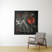 Bloedmaan Wandkleed (In Situ (horizontaal))