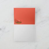Bloedmaangroei digitale kunst bedankkaart (Binnen)