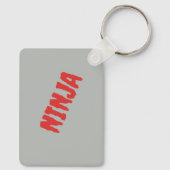 bloedmaaninja (aanpassen) sleutelhanger (Achterkant)