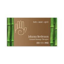 Bloedmassagetherapie vers in Bamboo Horizontaal