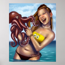 Bloedmeisje vs. octopus