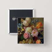 Bloedonderzoek Vierkante Button 5,1 Cm (Voorkant /achterkant)