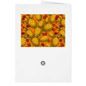 Bloedopuntia in geel (Achterkant)