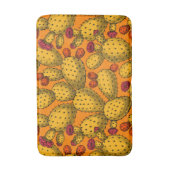 Bloedopuntia in geel badmat (Voorkant Verticaal)