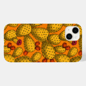 Bloedopuntia in geel Case-Mate iPhone case (Achterkant (horizontaal))