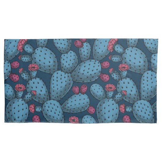 Bloedopuntia Kussensloop (Voorkant-Links)