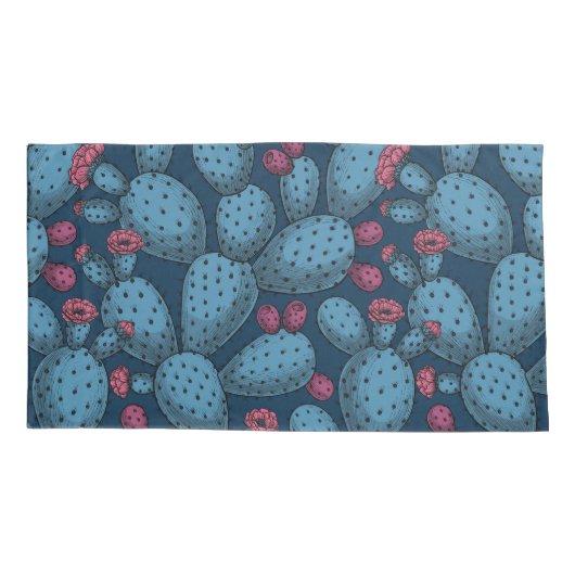 Bloedopuntia Kussensloop (Achterkant-Links)