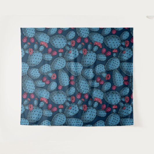 Bloedopuntia Wandkleed (Voorkant (horizontaal))