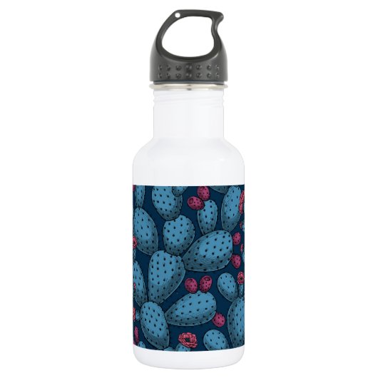 Bloedopuntia Waterfles (Voorkant)