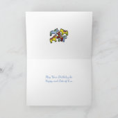 Bloedpaarden Verjaardagse Kaart (Binnen)