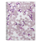 Bloedparasiet Trypanosoma Notitieboek (Voorkant)