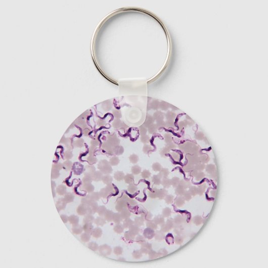 Bloedparasiet Trypanosoma Sleutelhanger (Voorkant)
