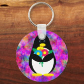 Bloedpinguïn Sleutelhanger (Voorkant)