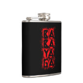 Bloedplaatje Baba Yaga Heupfles (Rechts)