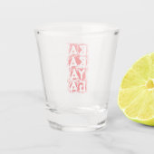 Bloedplaatje Baba Yaga Shot Glas (Achterkant)