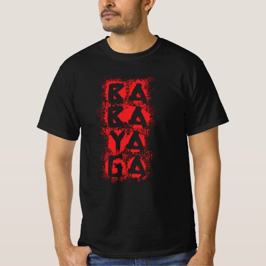 Bloedplaatje Baba Yaga T-shirt (Voorkant)