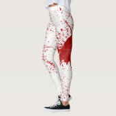 Bloedplaatje Halloween Leggings (Links)