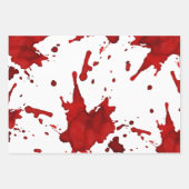 Bloedplaatje Inpakpapier Vel (Voorkant)