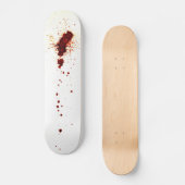 Bloedplaatje op de muur skateboard (Voorkant)