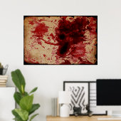 Bloedplaatje Poster (Thuiskantoor)