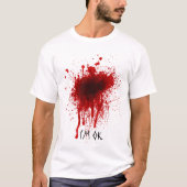 Bloedplaatje T-shirt (Voorkant)