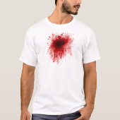 Bloedplaatje T-shirt (Voorkant)