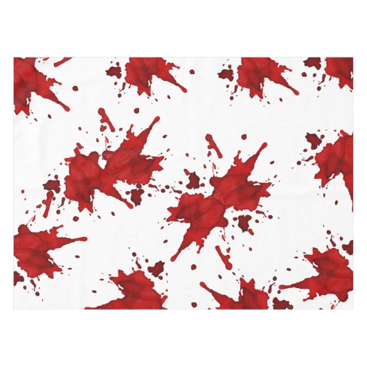 Bloedplaatje Tafelkleed (Voorkant (Horizontaal))