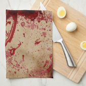 Bloedplaatje Theedoek (Quarter Fold)