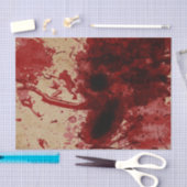 Bloedplaatje Tissuepapier (Craft)