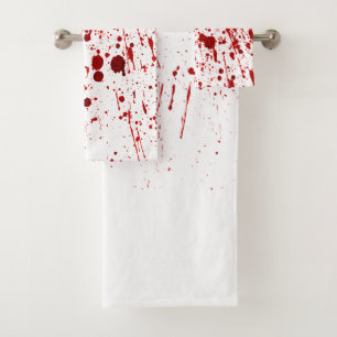 Bloedplaatje Vampier Gothic Bad Handdoek