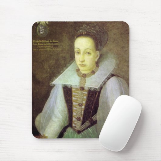 Bloedplaatstaal Mousepad Muismat (Met muis)