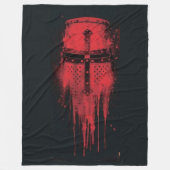 BLOEDRIDDER FLEECE DEKEN (Voorkant)